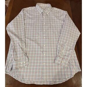 Peter Millar Calgary Crown Lite Cotton-Stretch Sportshirt‎ Men's Size XXL